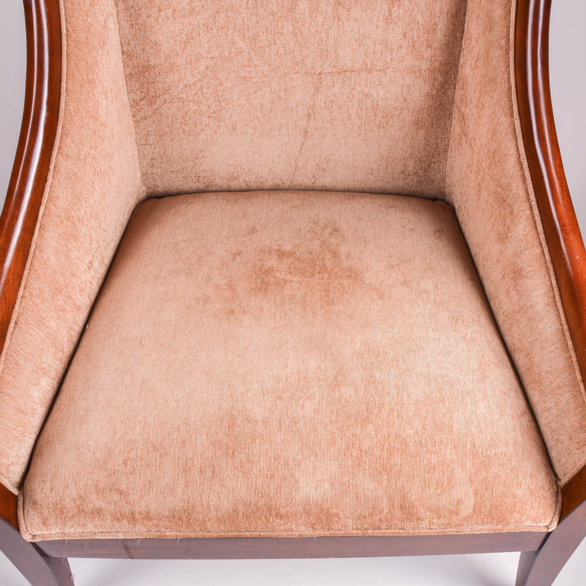 Contemporary Upholstered Club Chair
