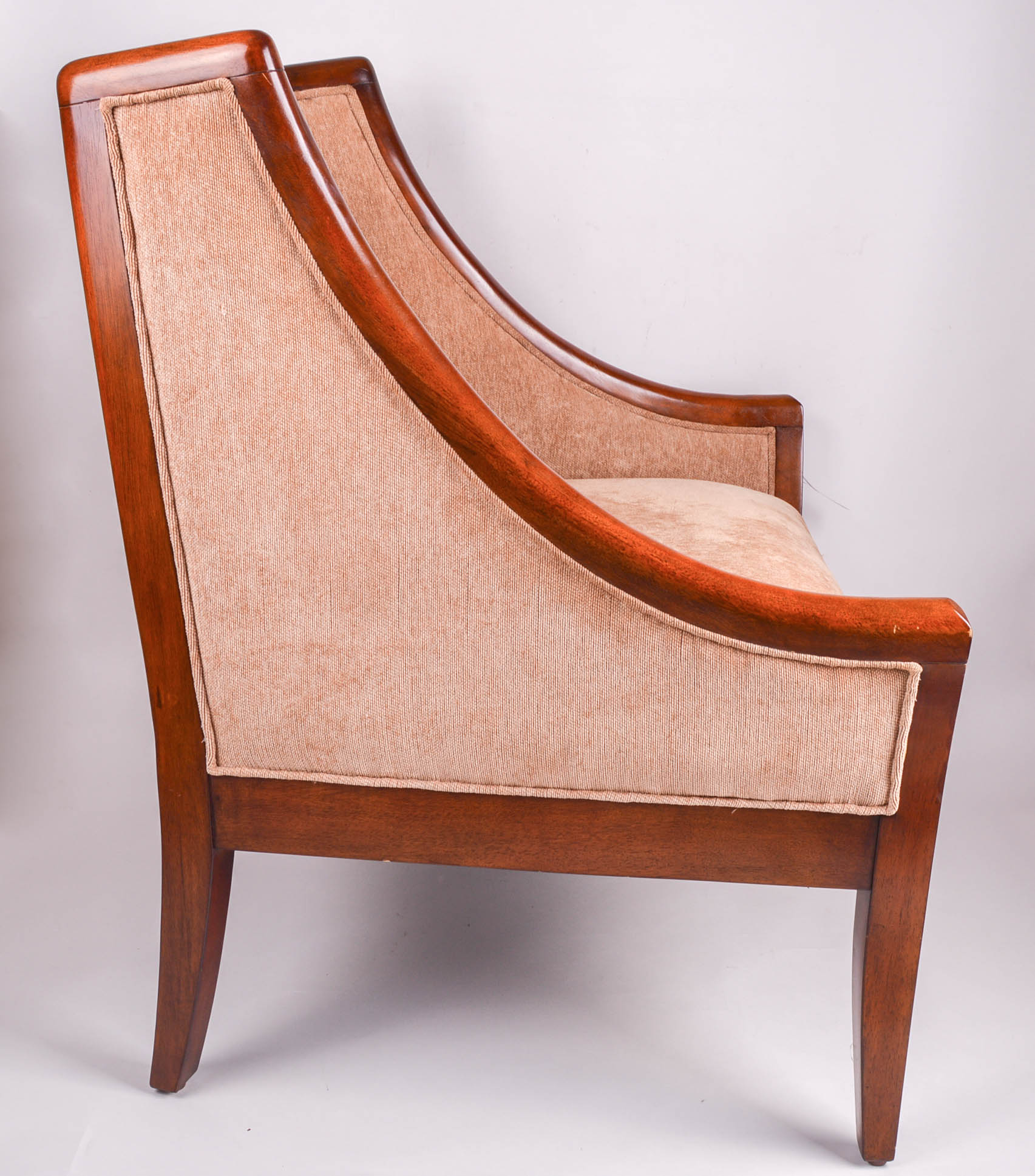 Contemporary Upholstered Club Chair
