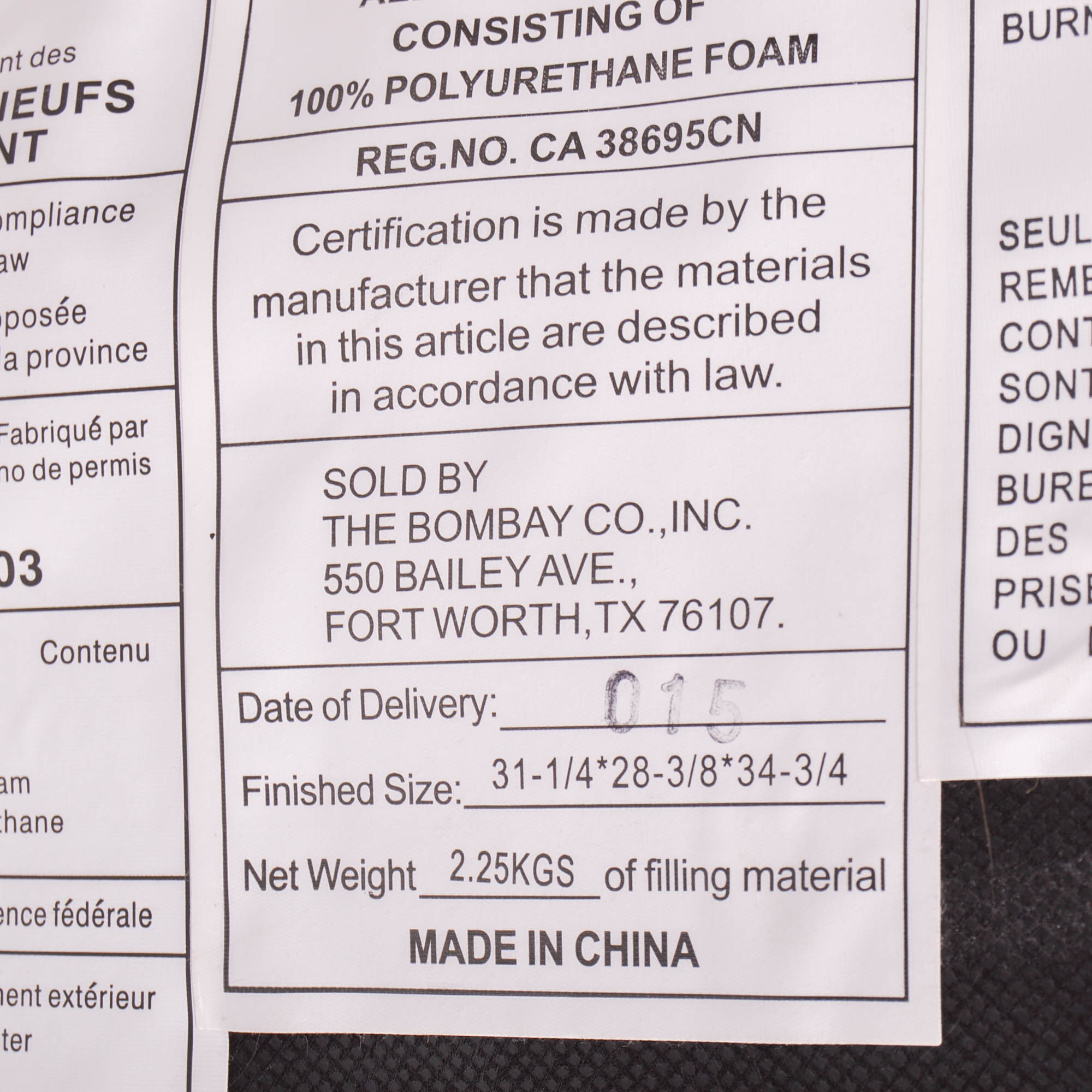 Contemporary Upholstered Club Chair