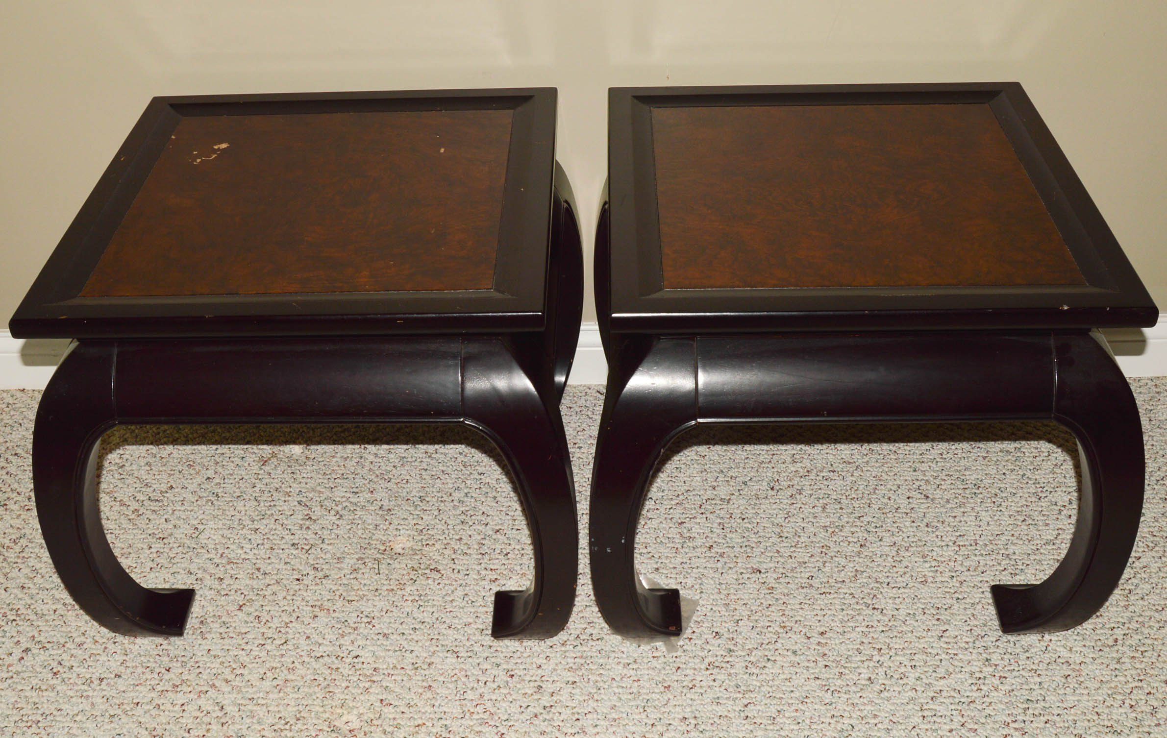Asian Style End Tables