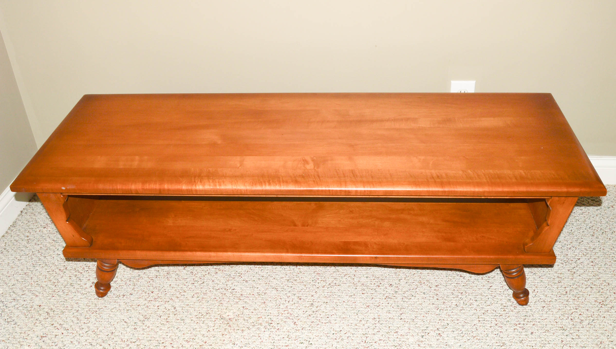 Mid Century Modern Maple Coffee Table