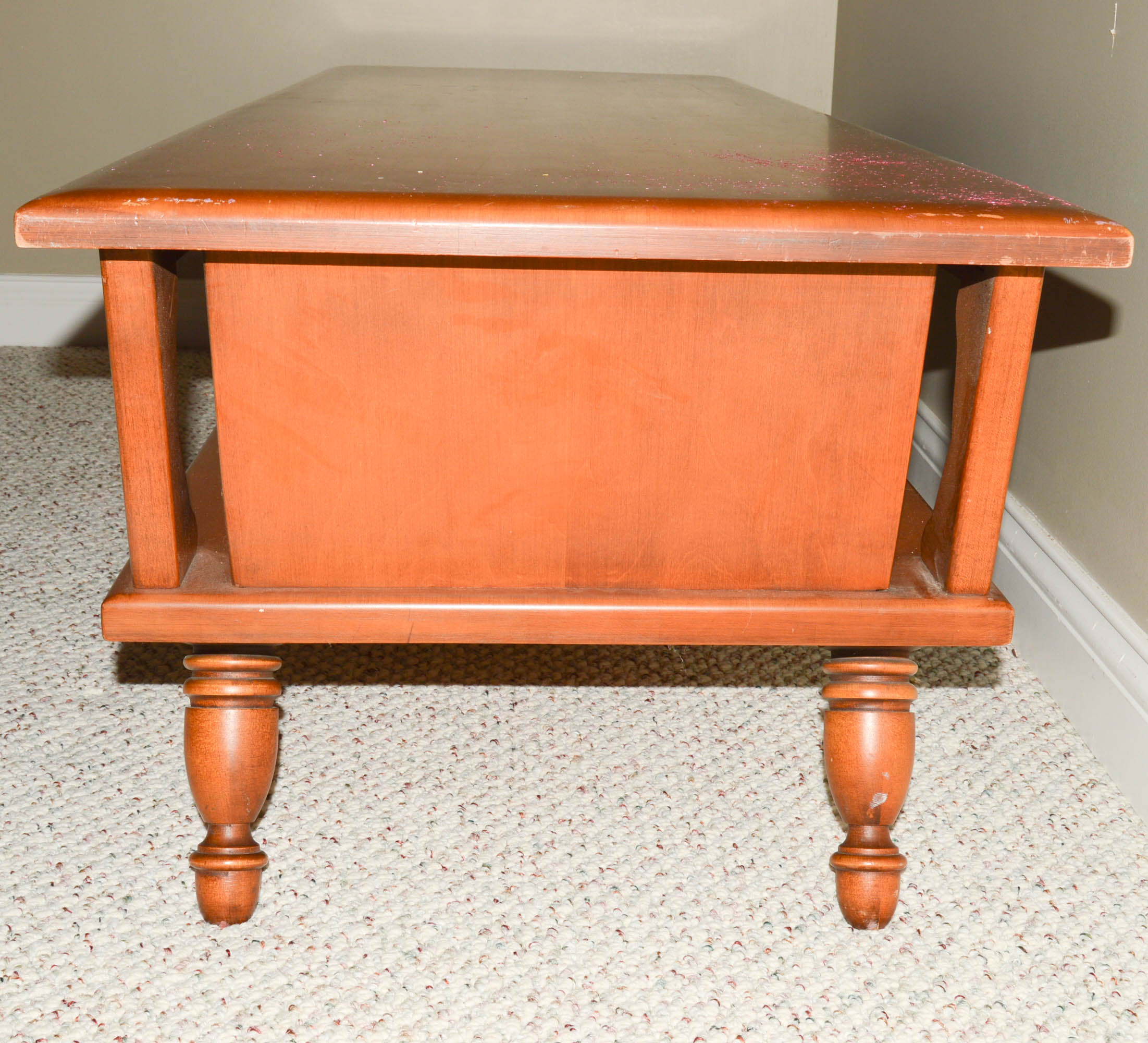 Mid Century Modern Maple Coffee Table