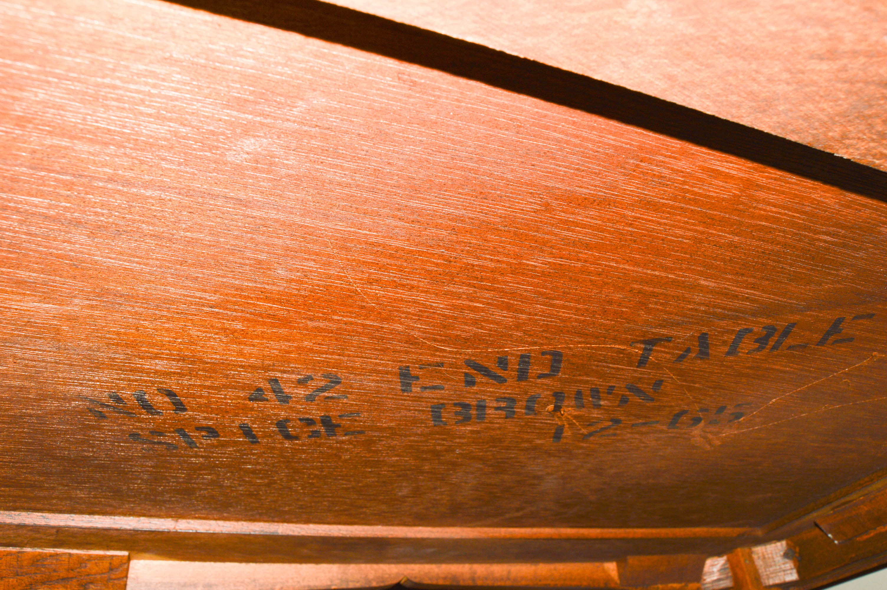 Mid Century Modern Maple End Tables