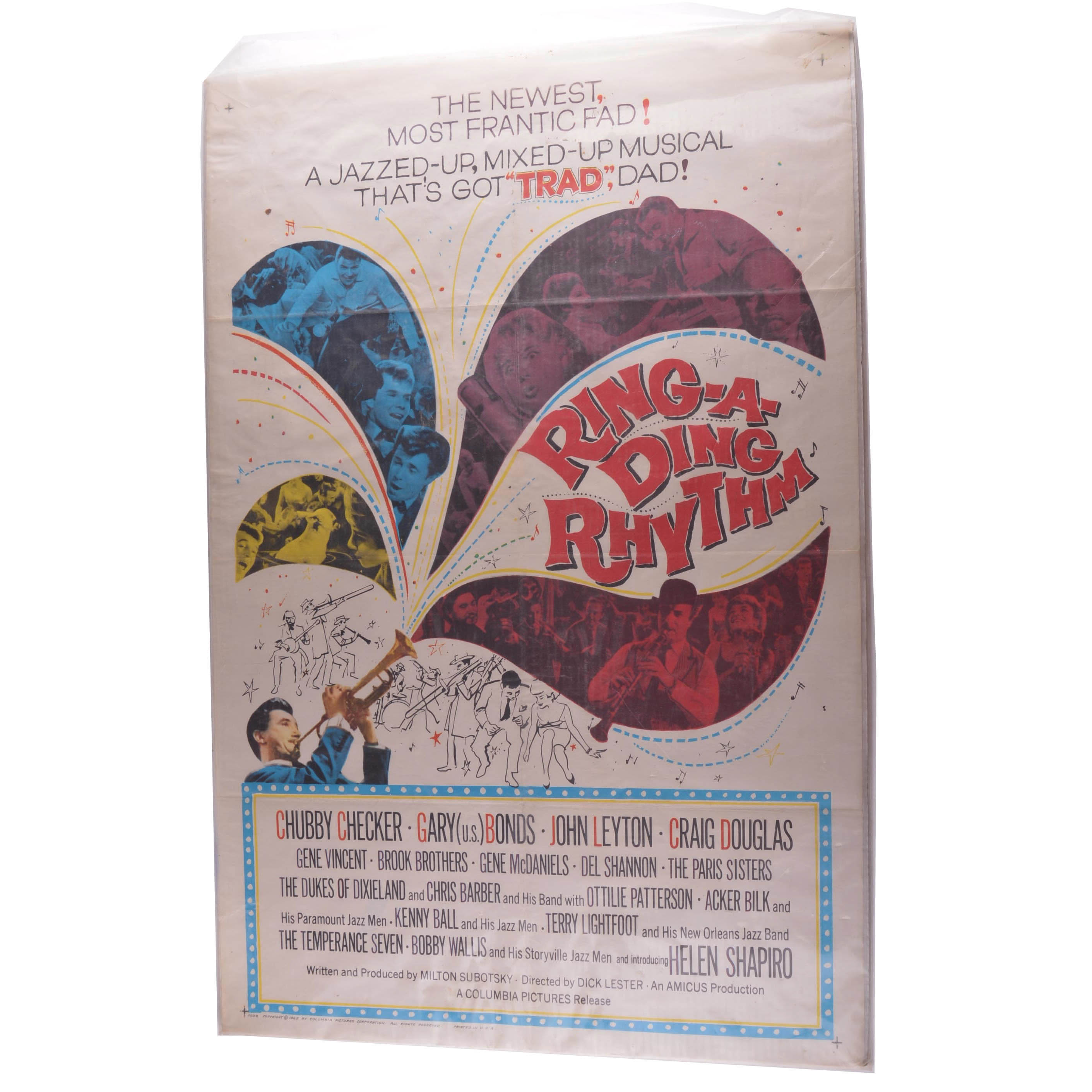 Vintage Ring-A-Ding Rhythm Movie Theater Poster