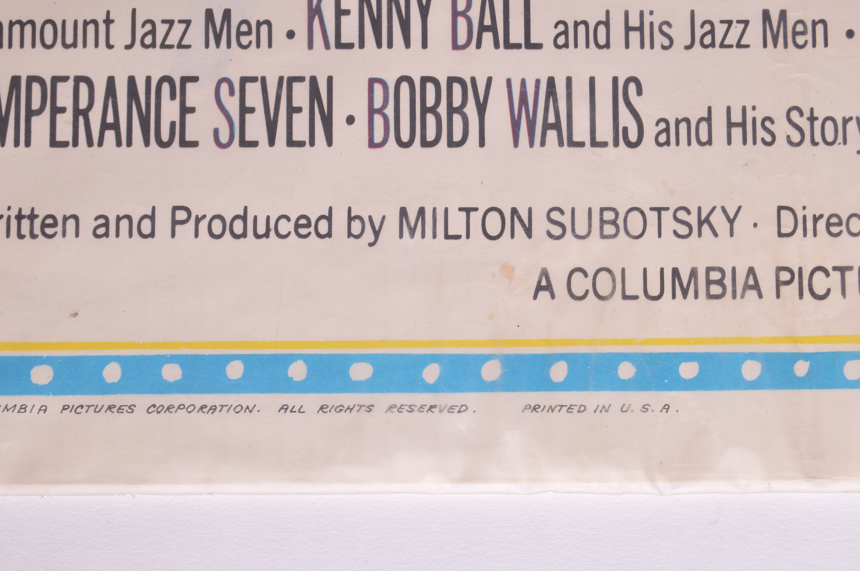 Vintage Ring-A-Ding Rhythm Movie Theater Poster