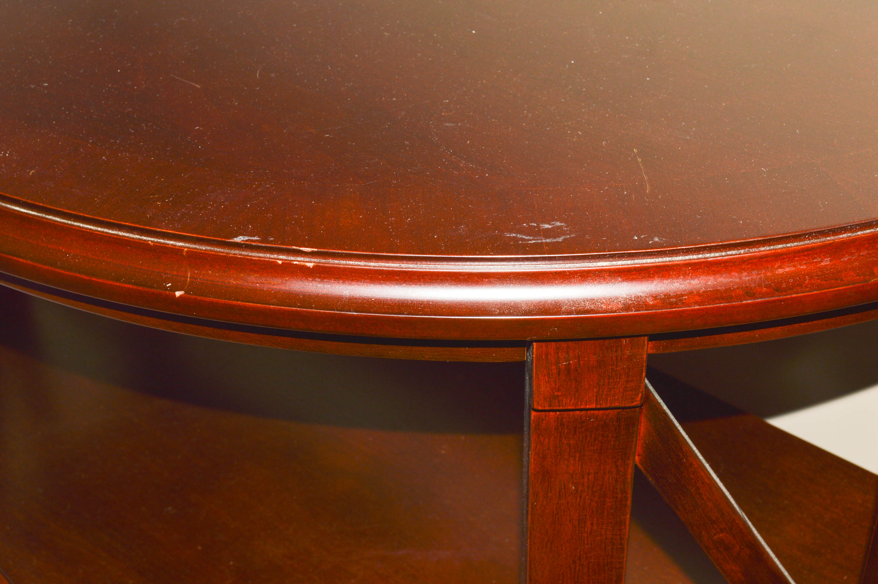 Demilune Accent Table