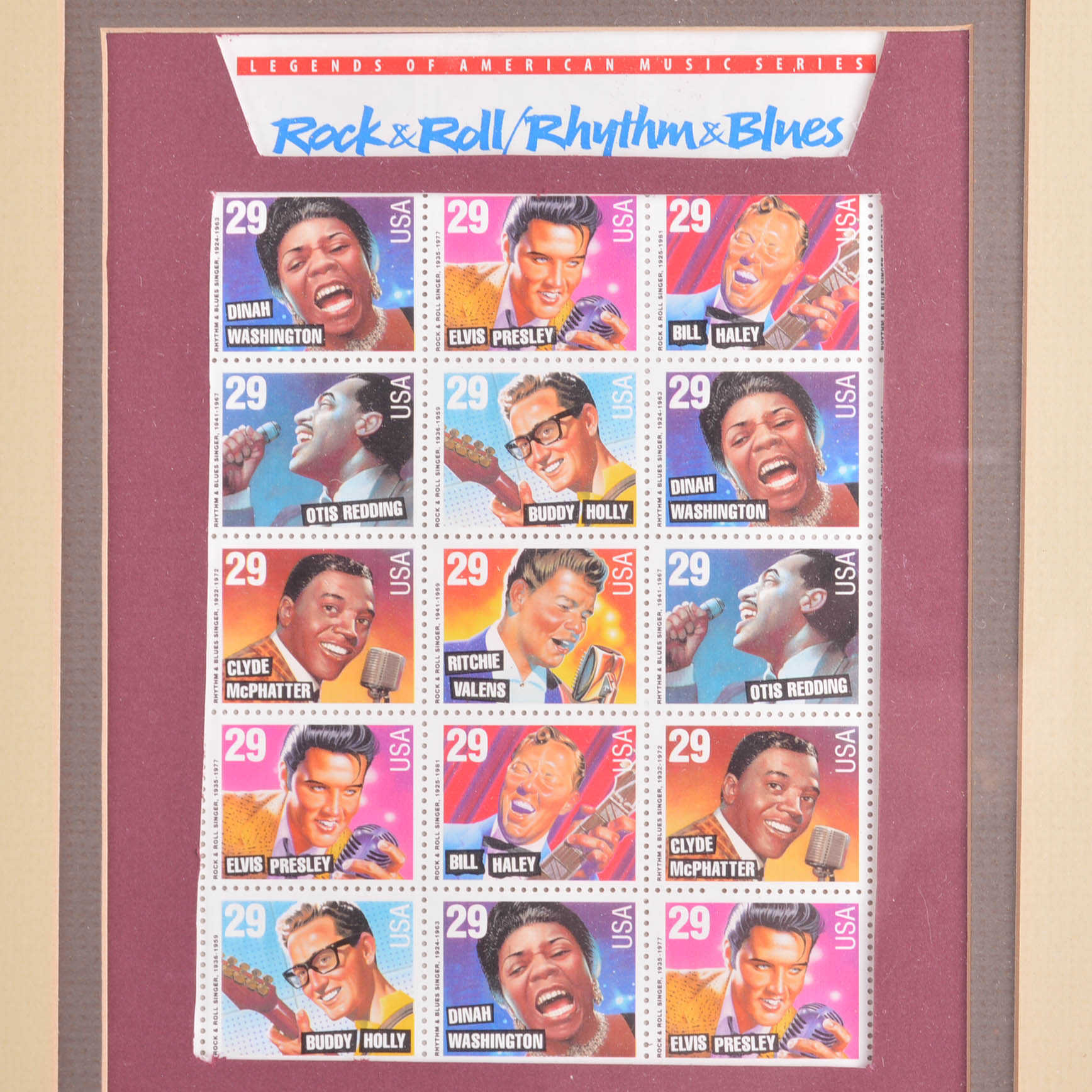 Collectible Music Related Stamps