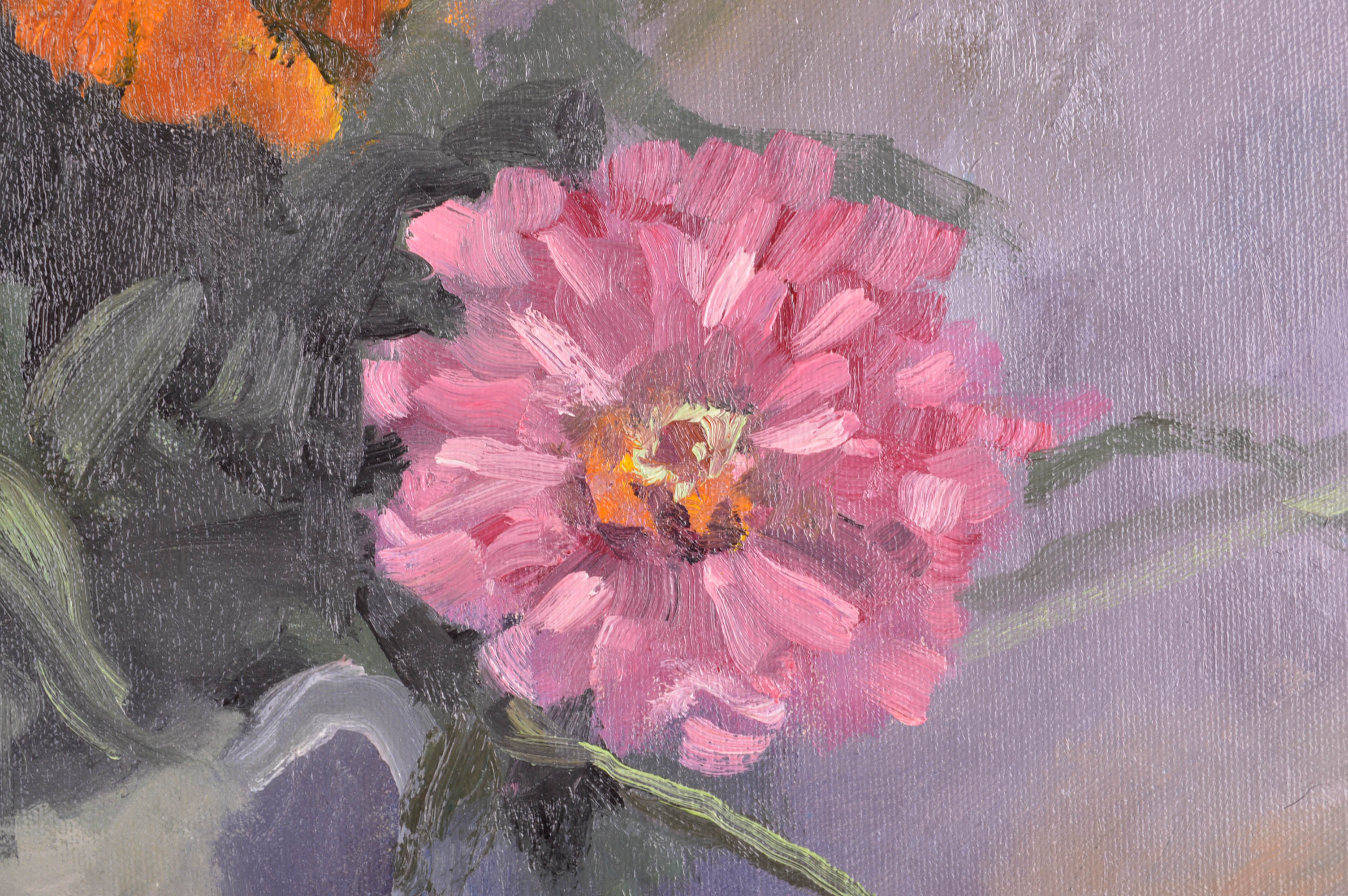 Oil on Canvas Still Life by CJ Linkhart