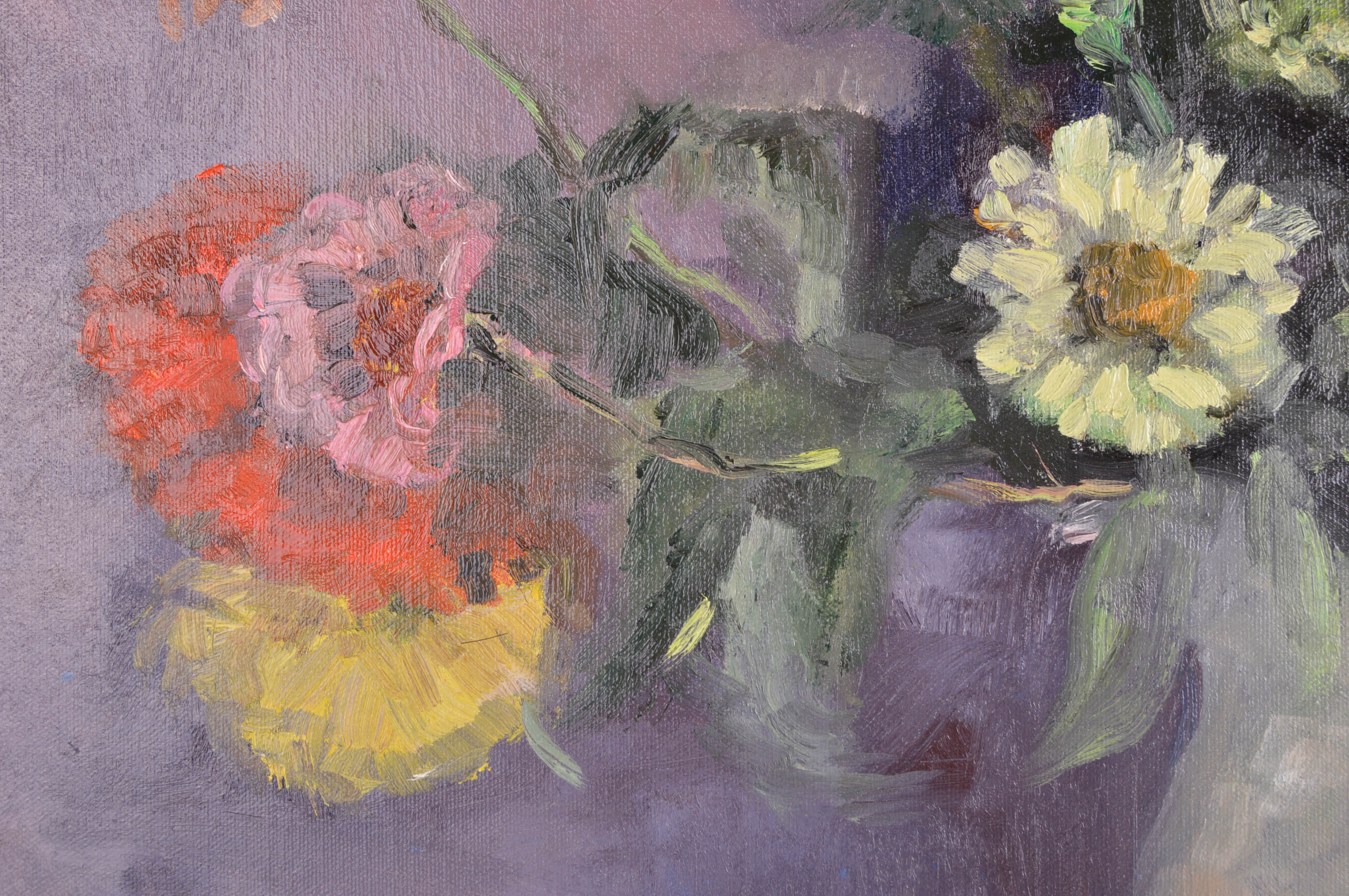 Oil on Canvas Still Life by CJ Linkhart