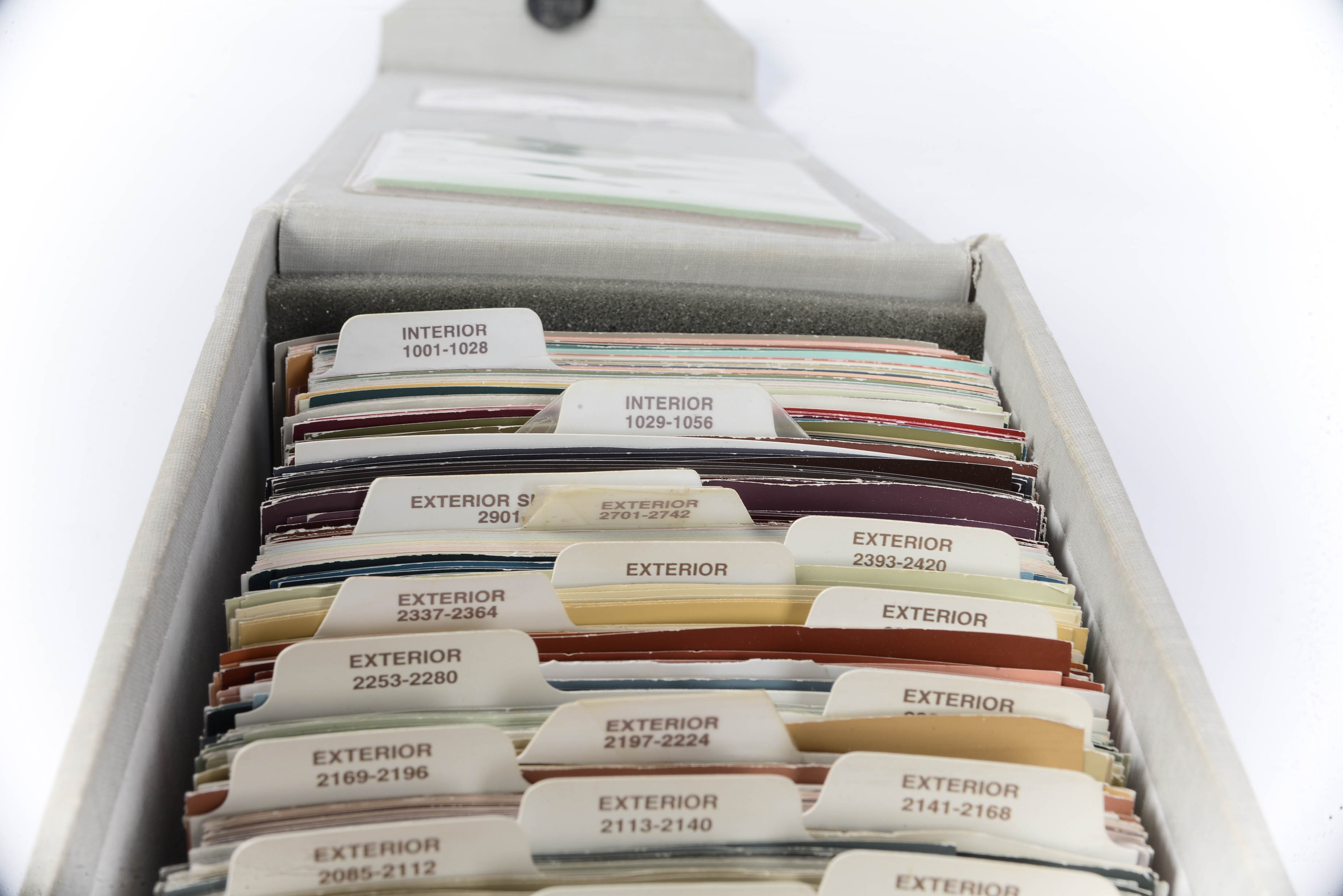 Vintage Sherman Williams Color Sample Box