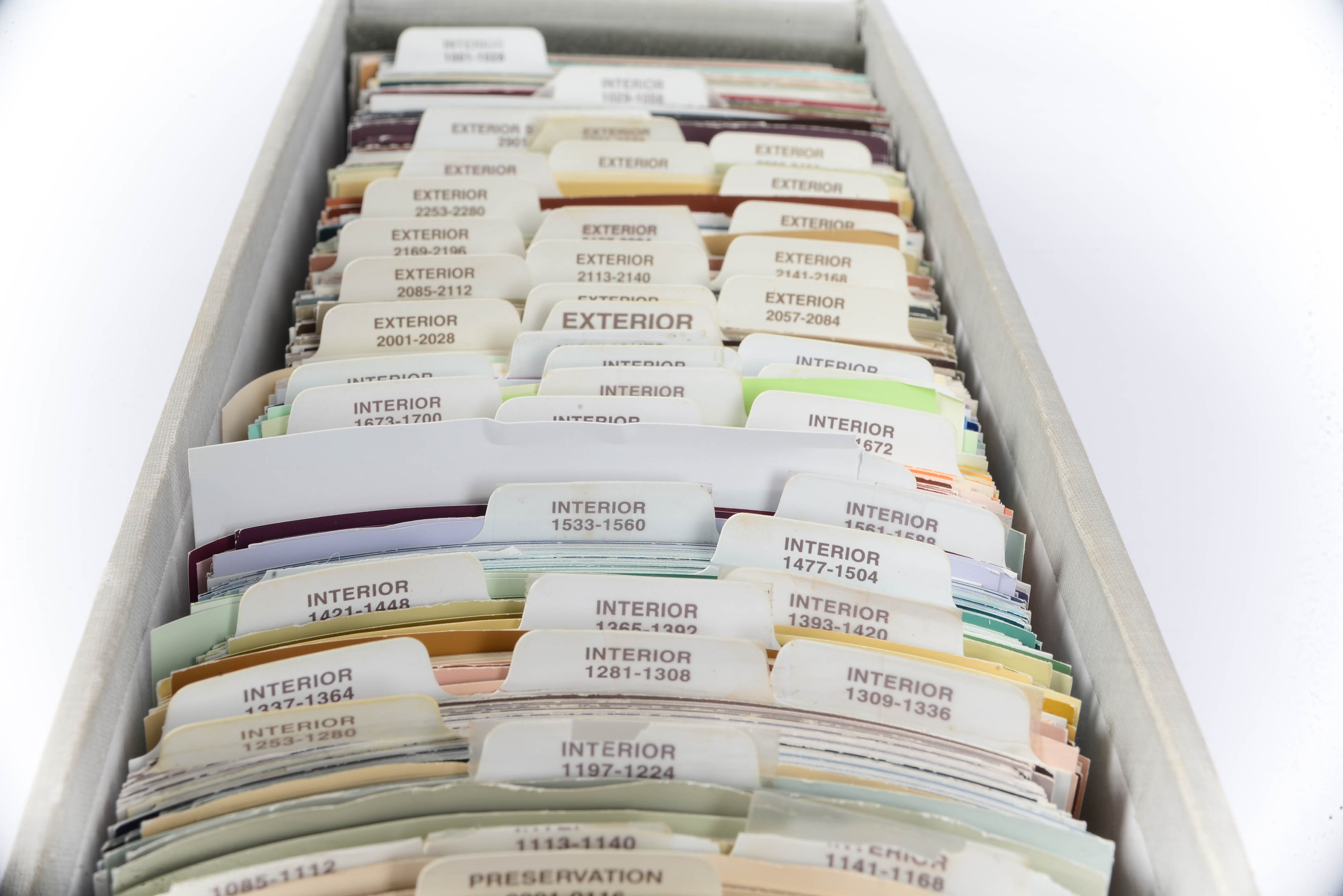 Vintage Sherman Williams Color Sample Box