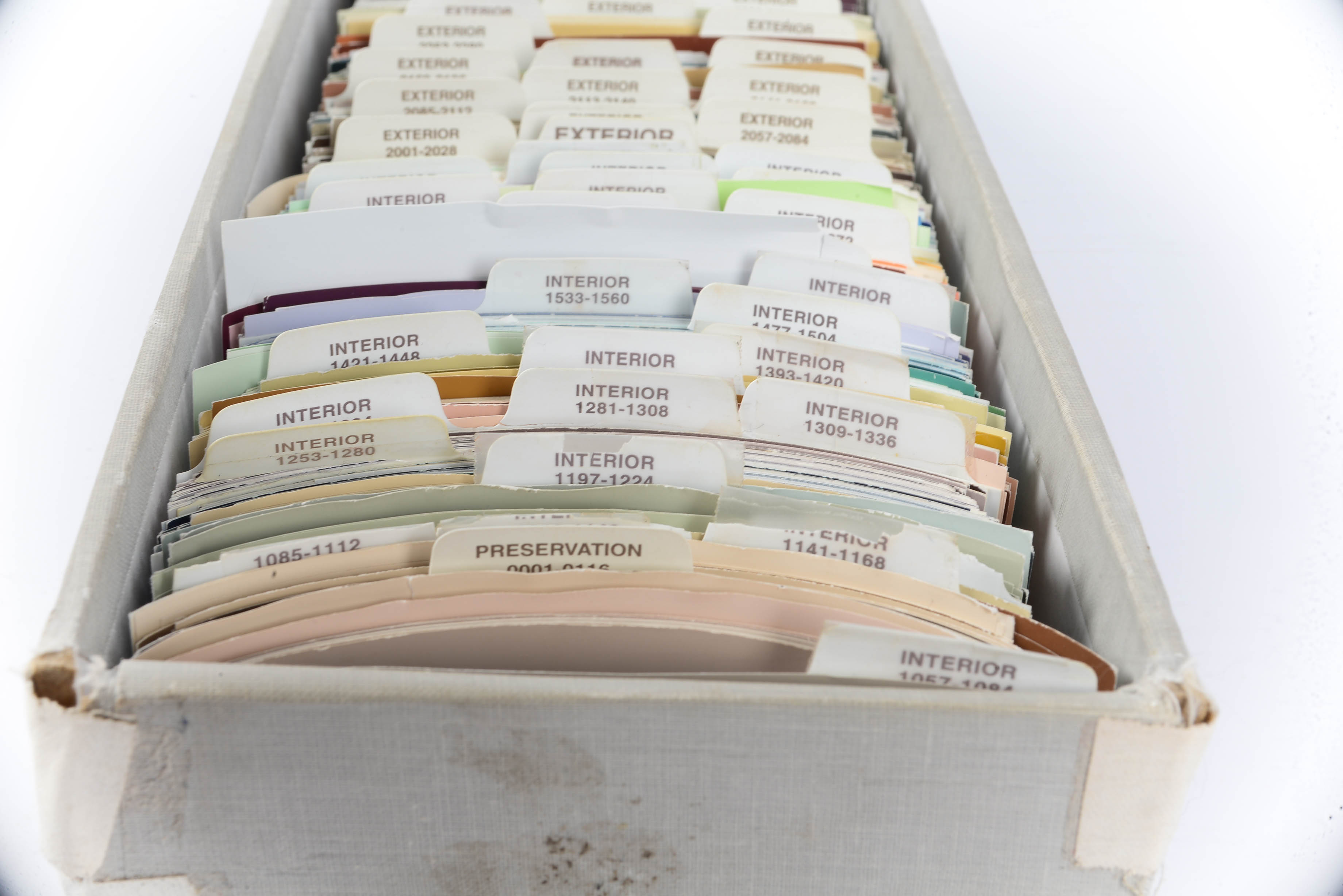 Vintage Sherman Williams Color Sample Box