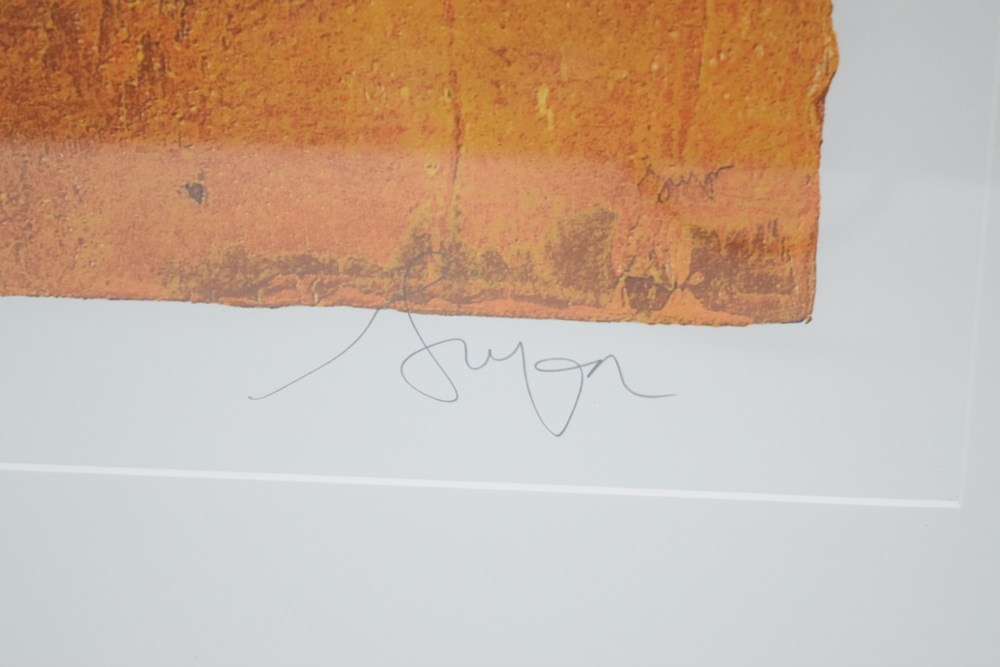 Signed Limited Edition Lithograph "The Thoroughbred Horse" by Marjorie Guyon as Part of Her Keeneland Series