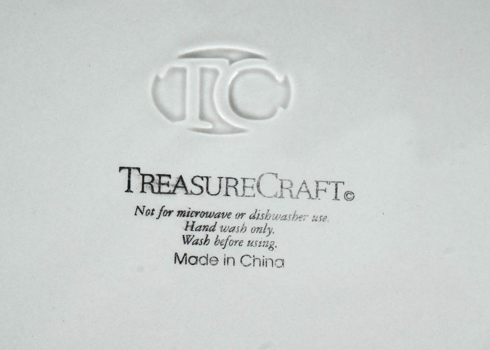 Treasure Craft Eiffel Tower Cookie Jar