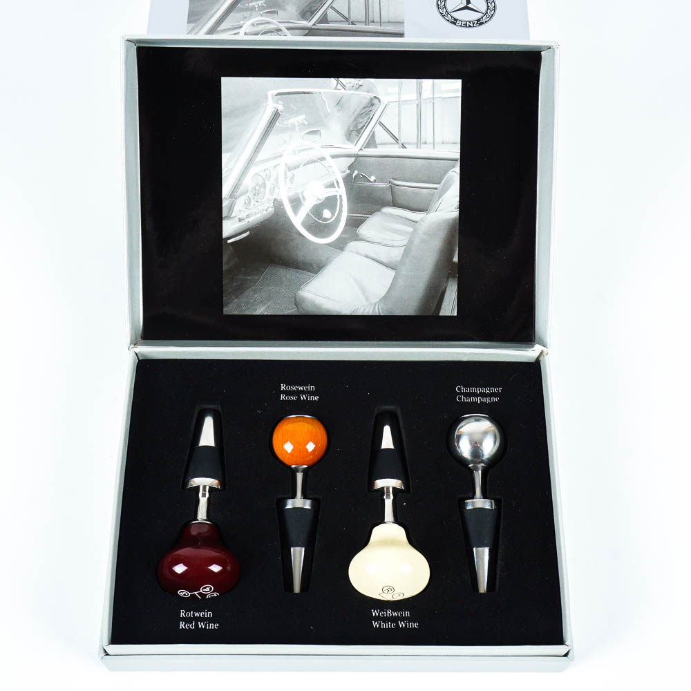 Mercedes Benz Shift Knob Style Wine Stoppers