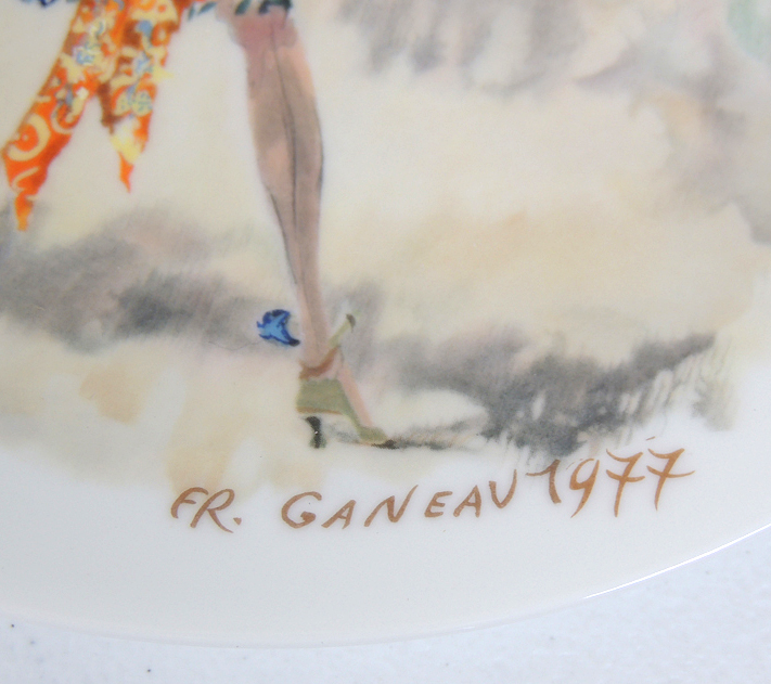 D'Arceau Limoges Complete Set of "Women of the Century" Collector Plates