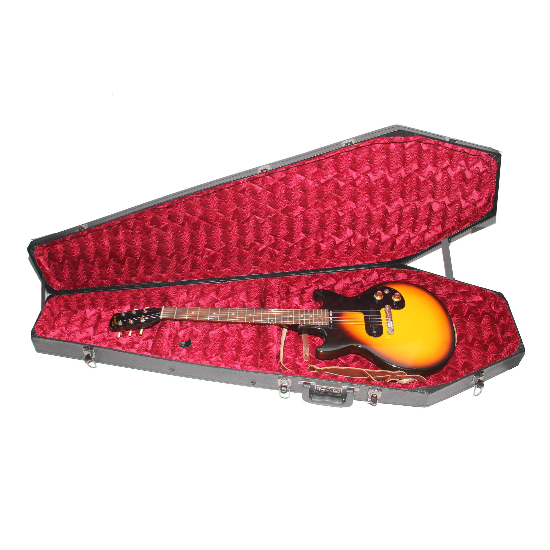 1960s Gibson Melody Maker Electric Guitar in Coffin Case w/ Strap