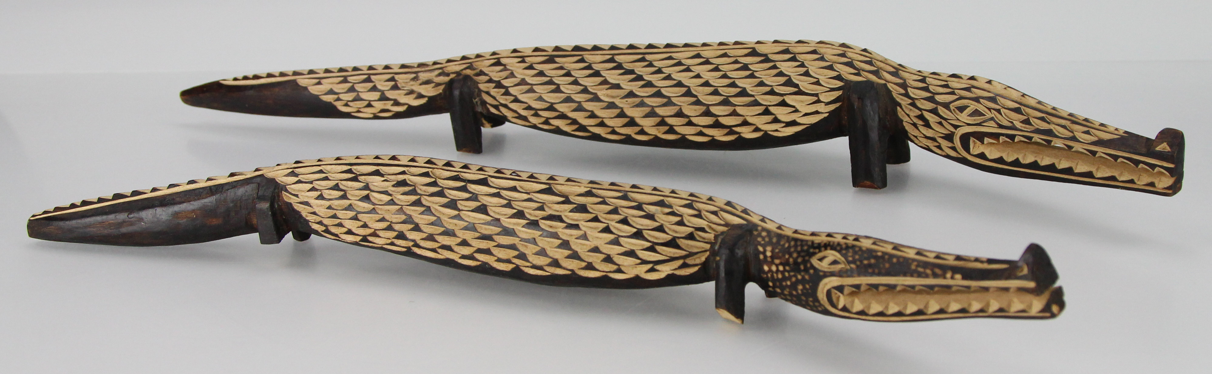 Hand Carved East-African Style Figures