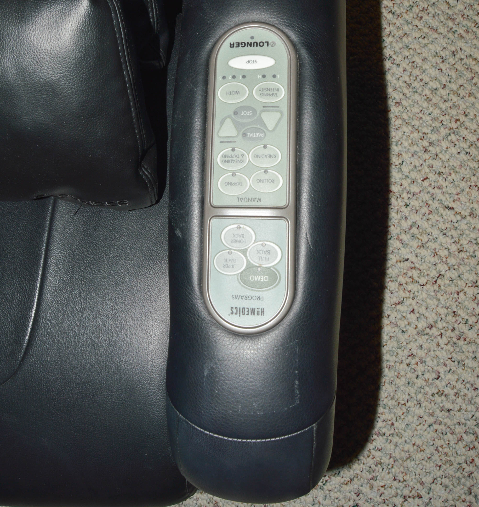 Homedics Reclining Massage Lounger