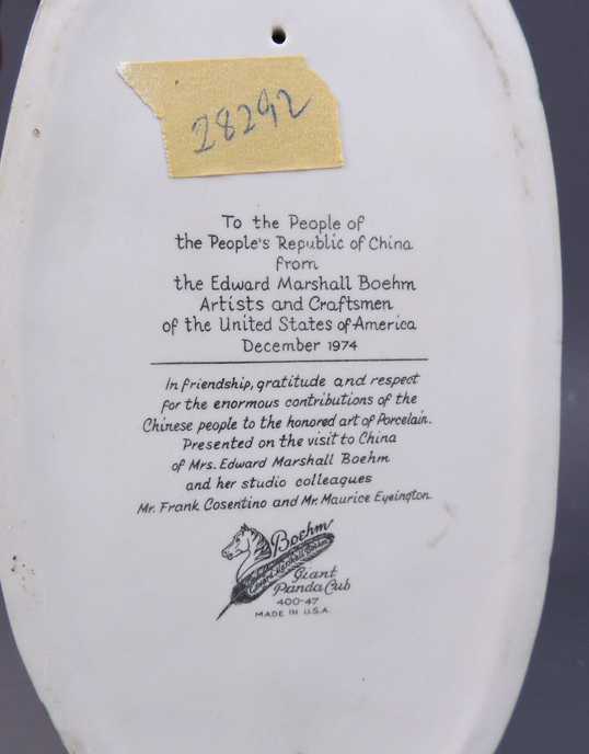 Boehm "Giant Panda Cub"