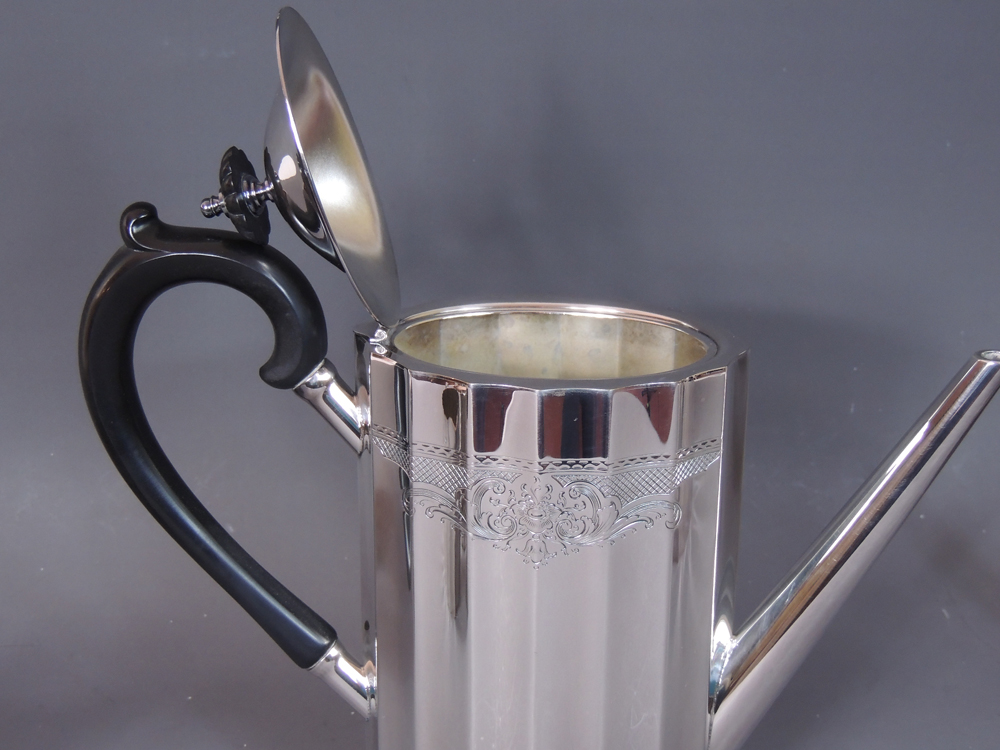 "Paul Revere" by Lunt Four-Piece Silver Plate Set