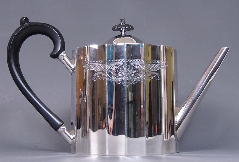 "Paul Revere" by Lunt Four-Piece Silver Plate Set