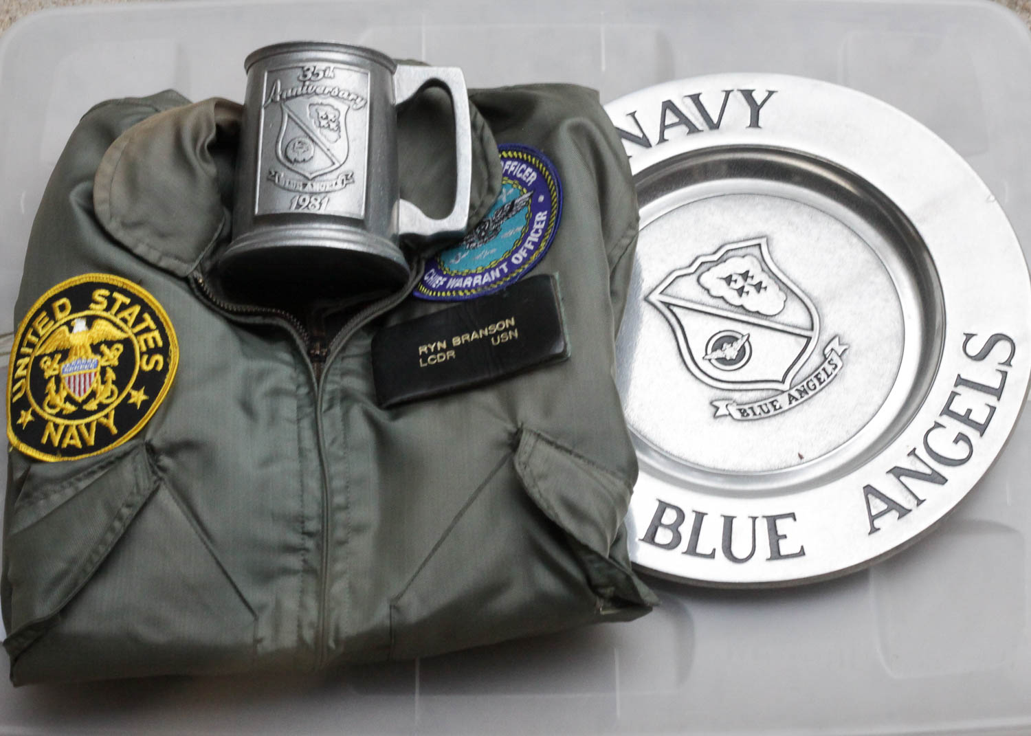 Authentic Blue Angels Flight Jacket
