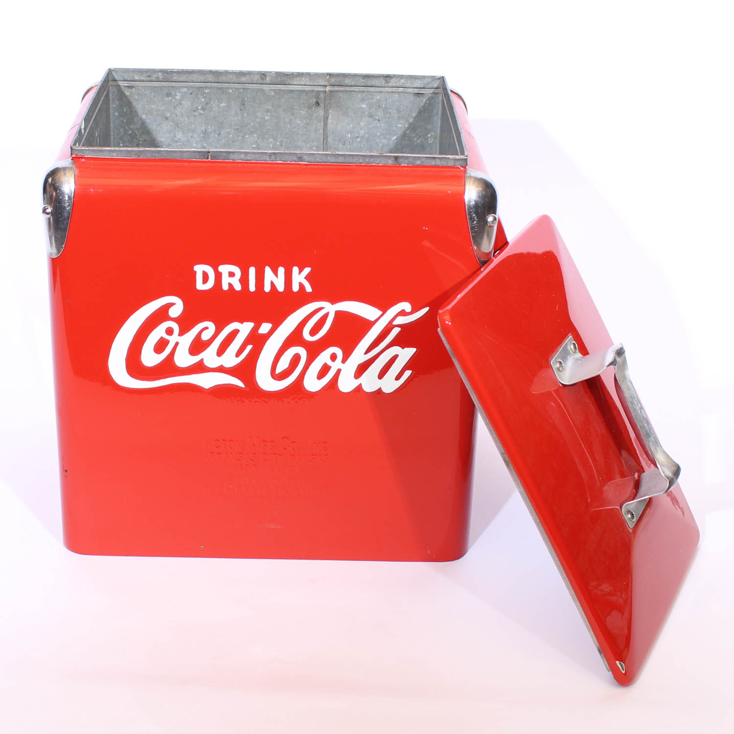 Vintage Metal Coca-Cola Cooler