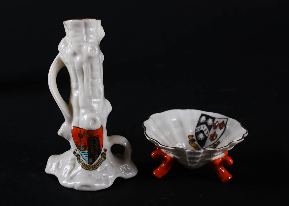 W.H. Goss Crested China Miniatures