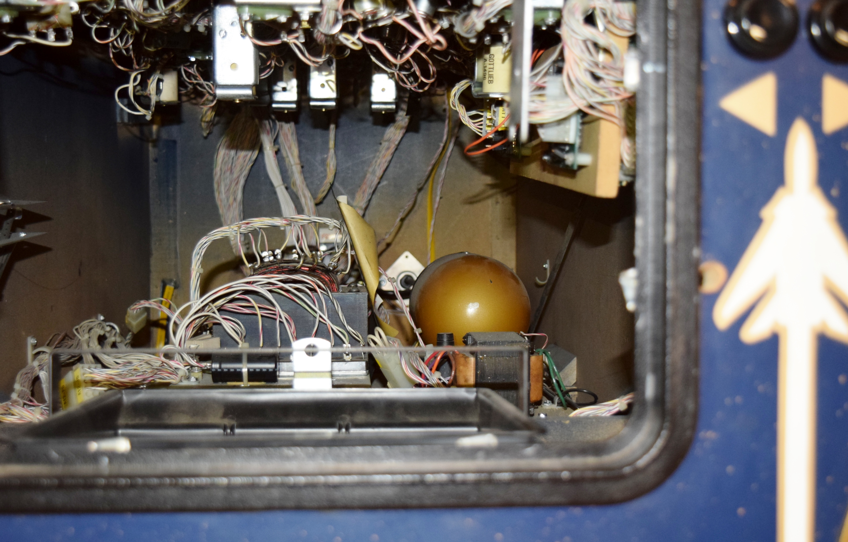 Vintage Gottlieb "Gold Wings" Pinball Machine