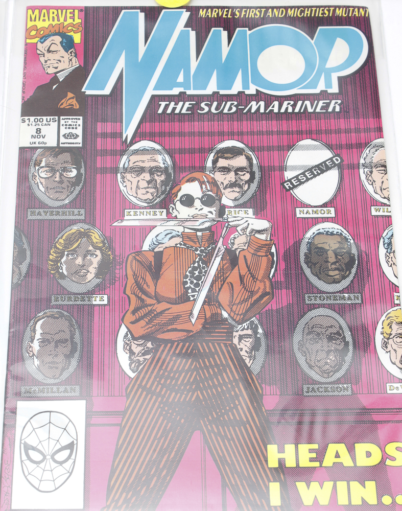 Collection of "Namor The Sub-Mariner" Comic Books