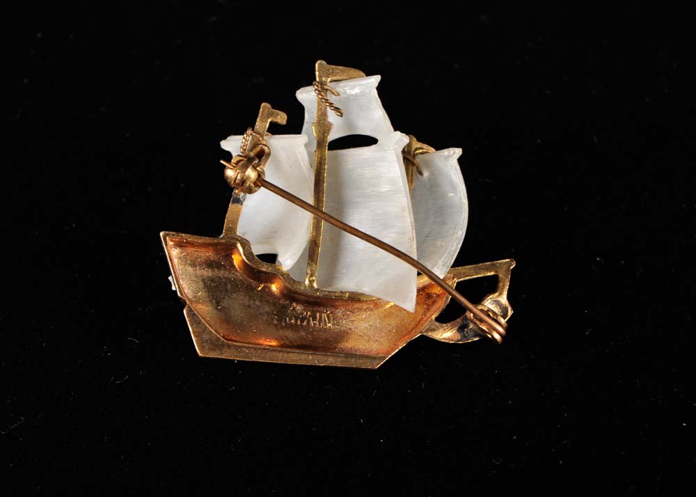 Trio of Vintage Costume Brooches