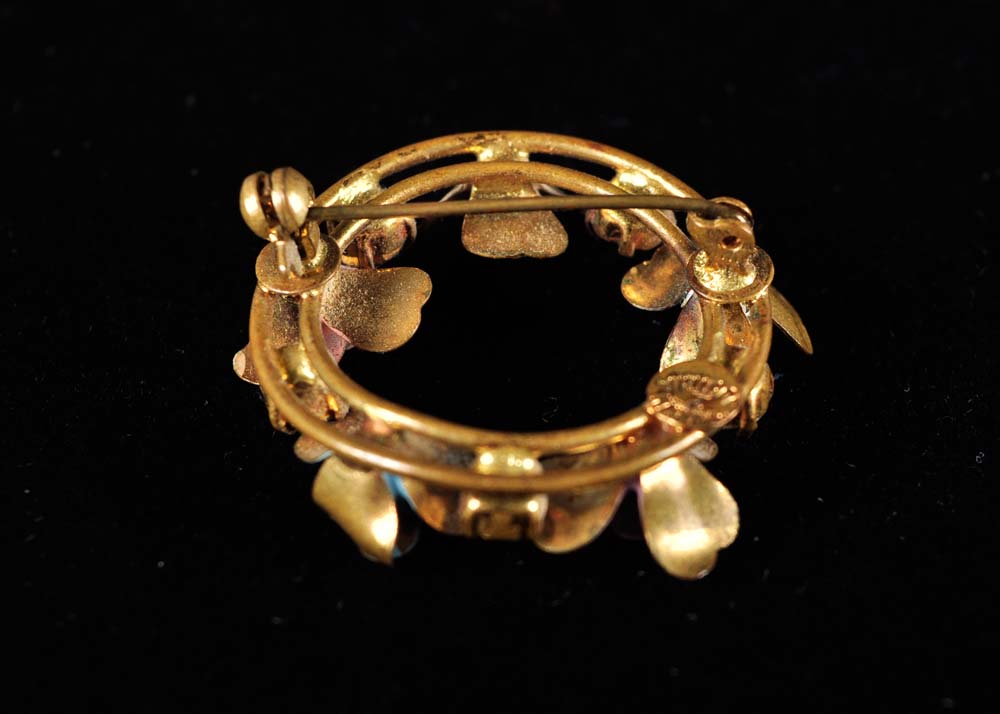 Trio of Vintage Costume Brooches