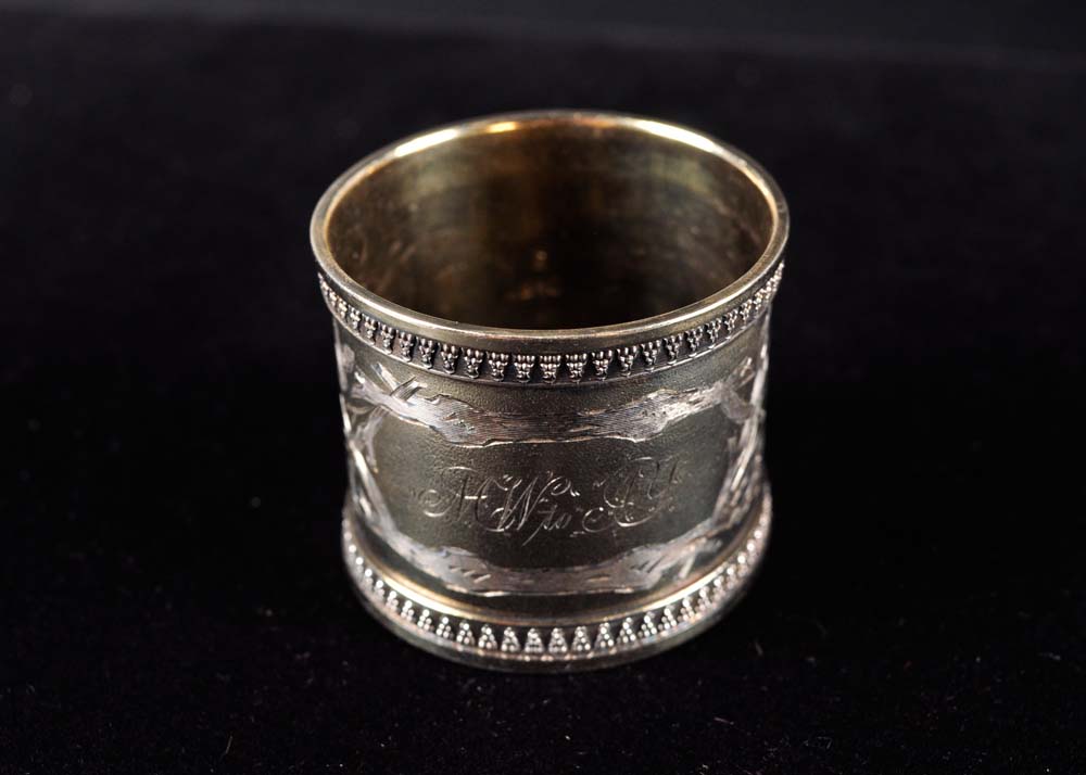 Vintage Sterling Silver Napkin Ring