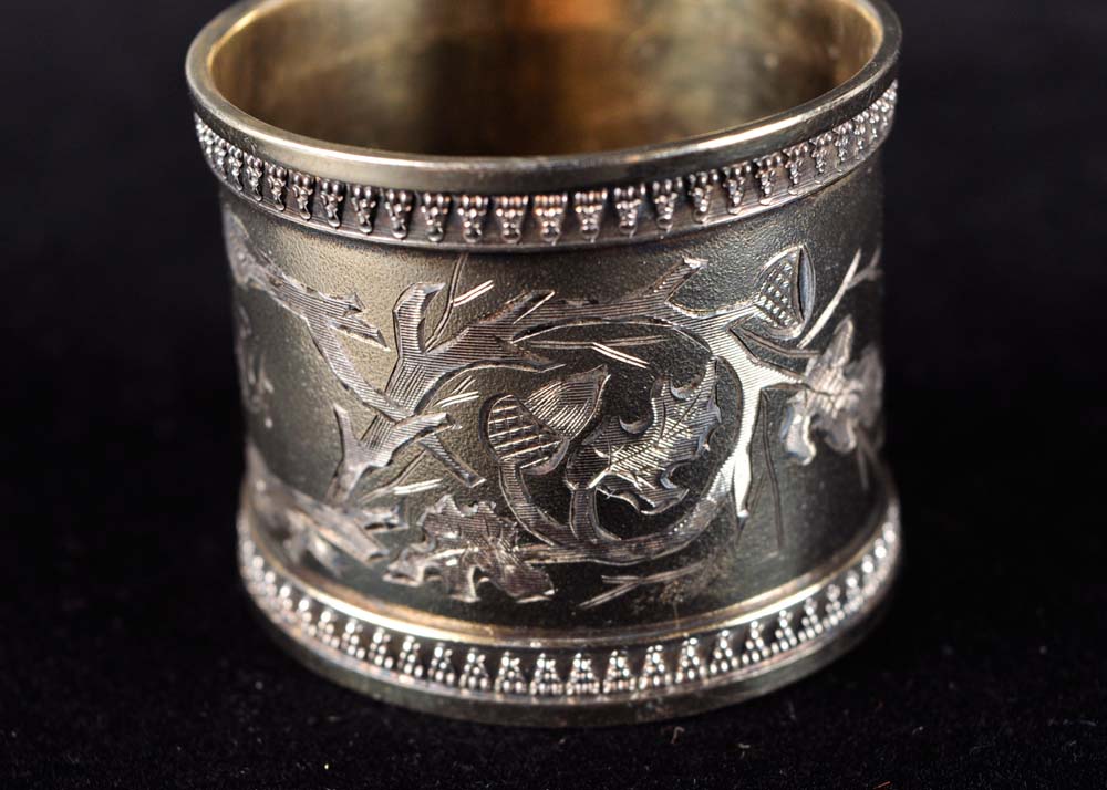 Vintage Sterling Silver Napkin Ring