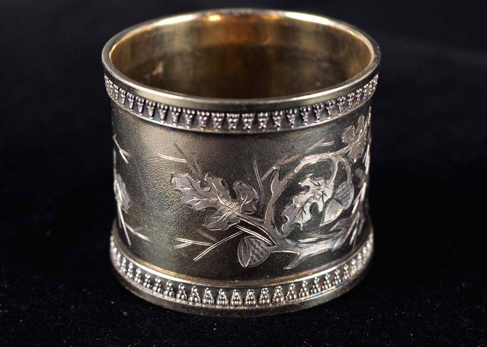 Vintage Sterling Silver Napkin Ring