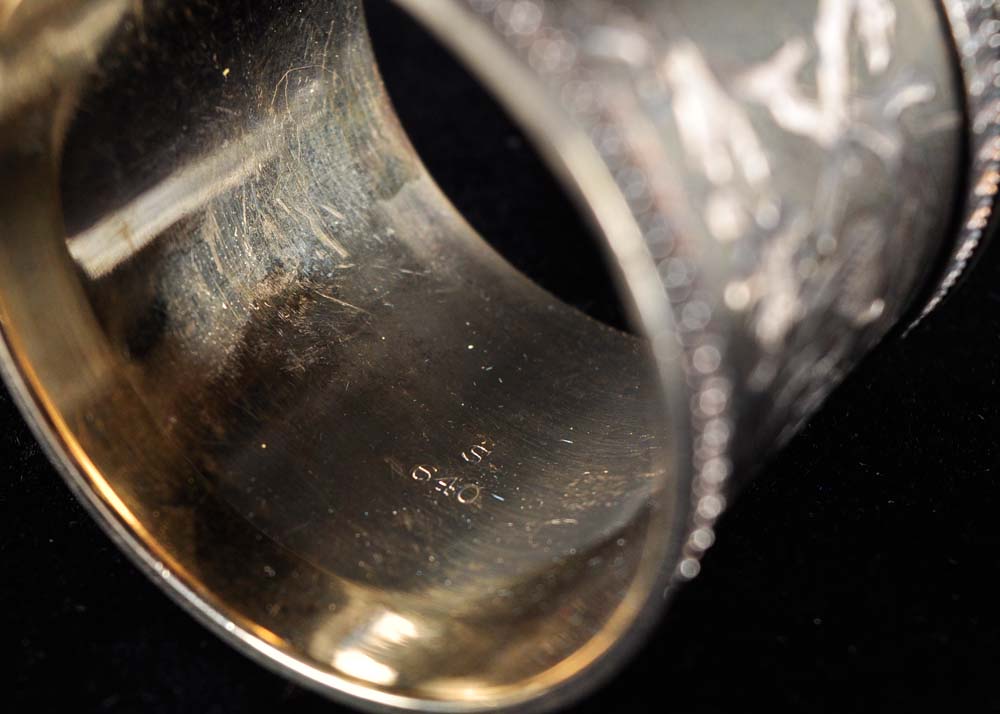 Vintage Sterling Silver Napkin Ring