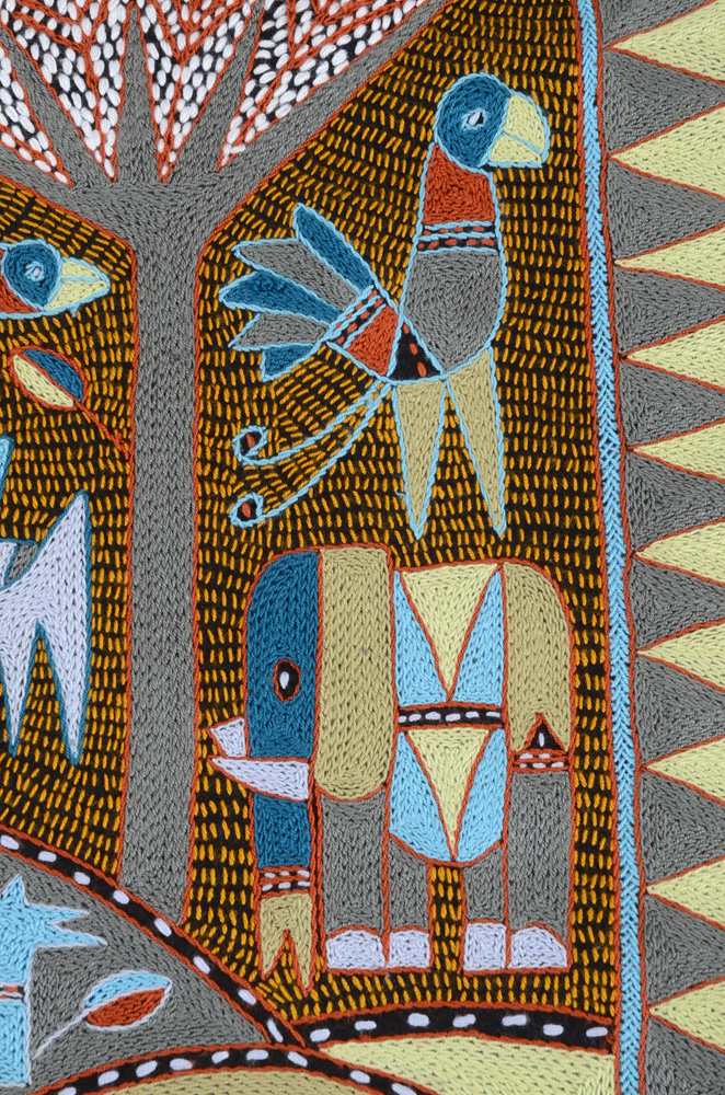 South African Embroidered Tapestry