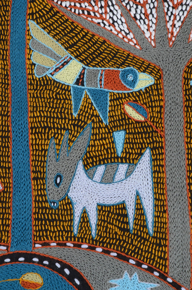 South African Embroidered Tapestry