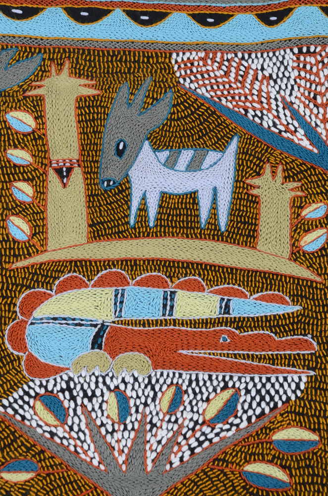 South African Embroidered Tapestry