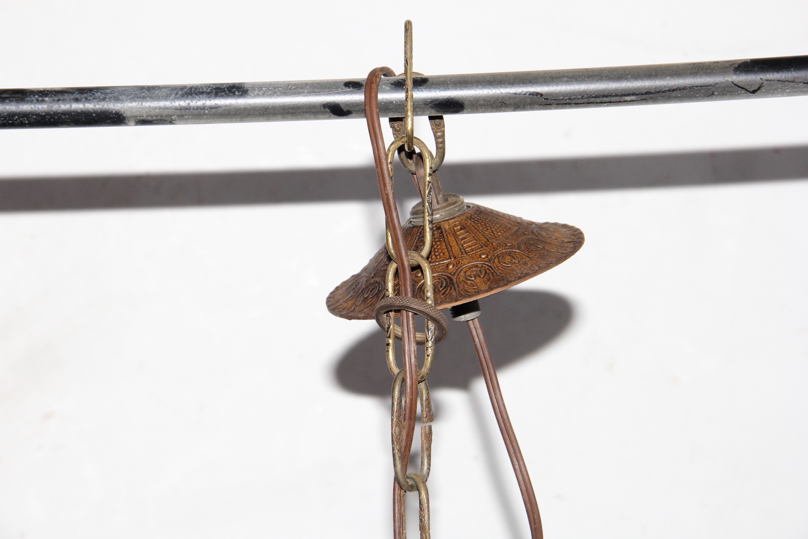 Vintage Five Arm Chandelier