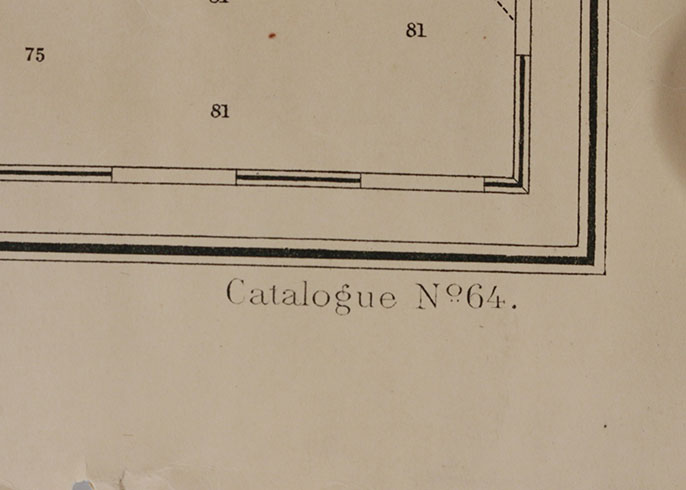 1909 Chart Map from War Department