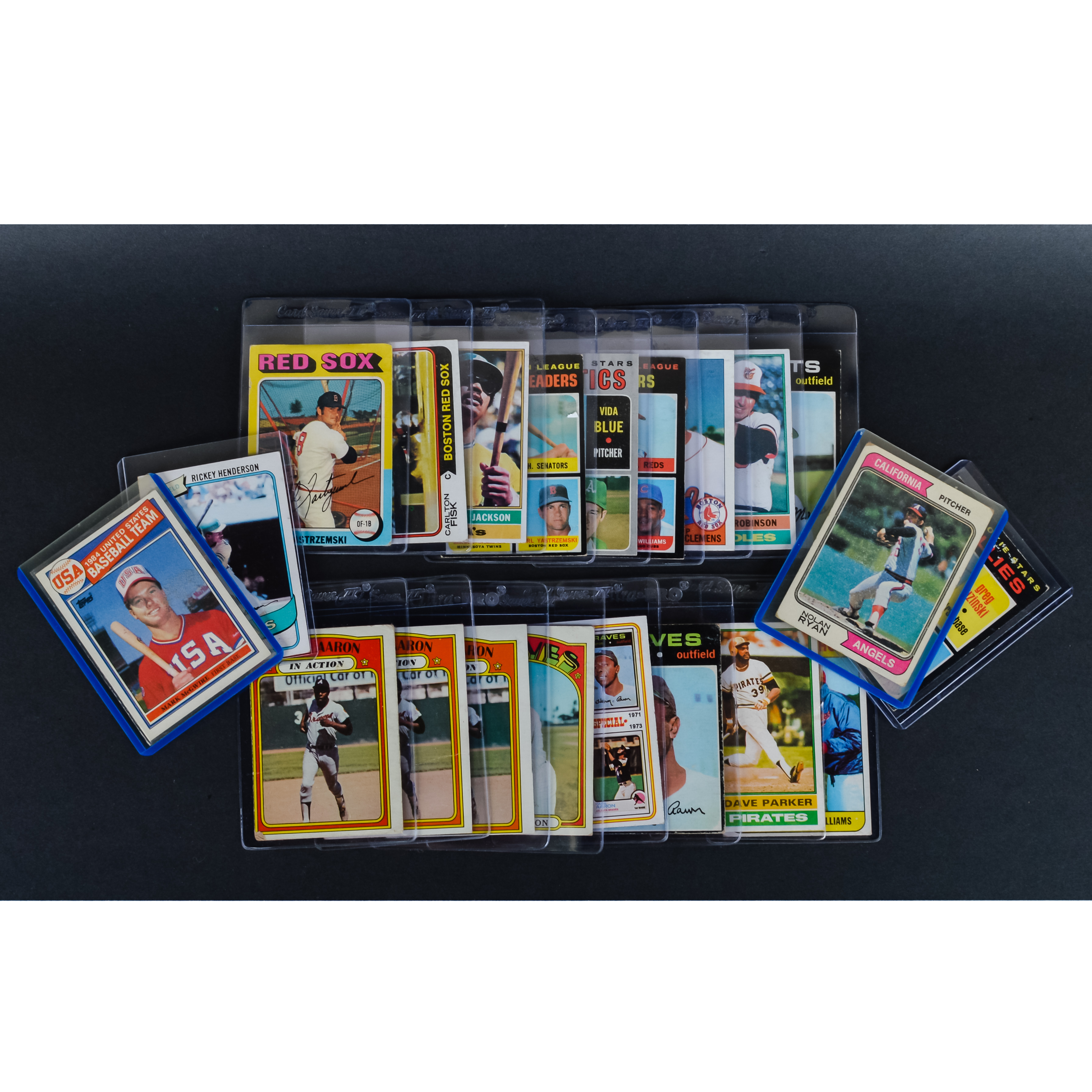 Collection of 1970s- 80s Baseball Cards