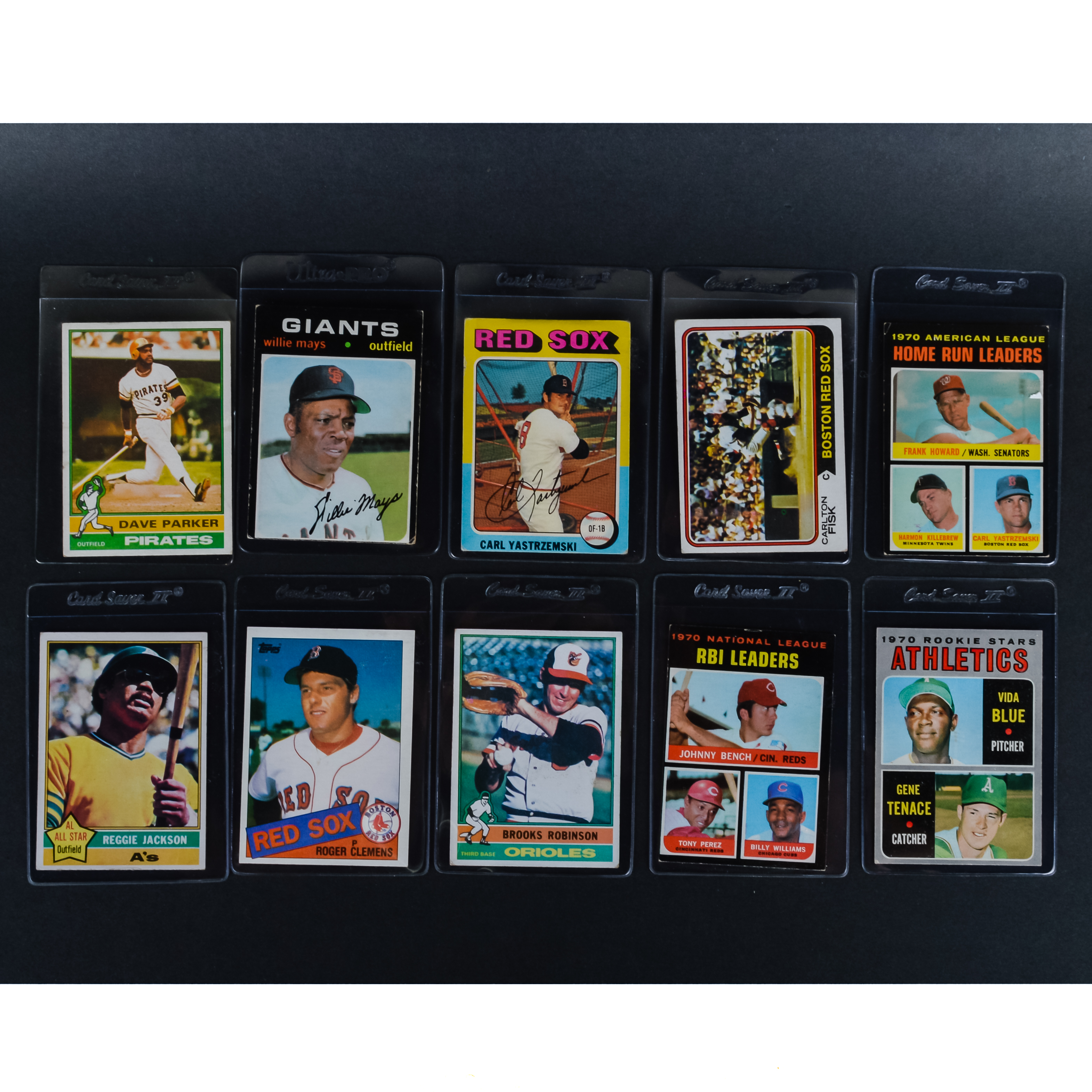 Collection of 1970s- 80s Baseball Cards