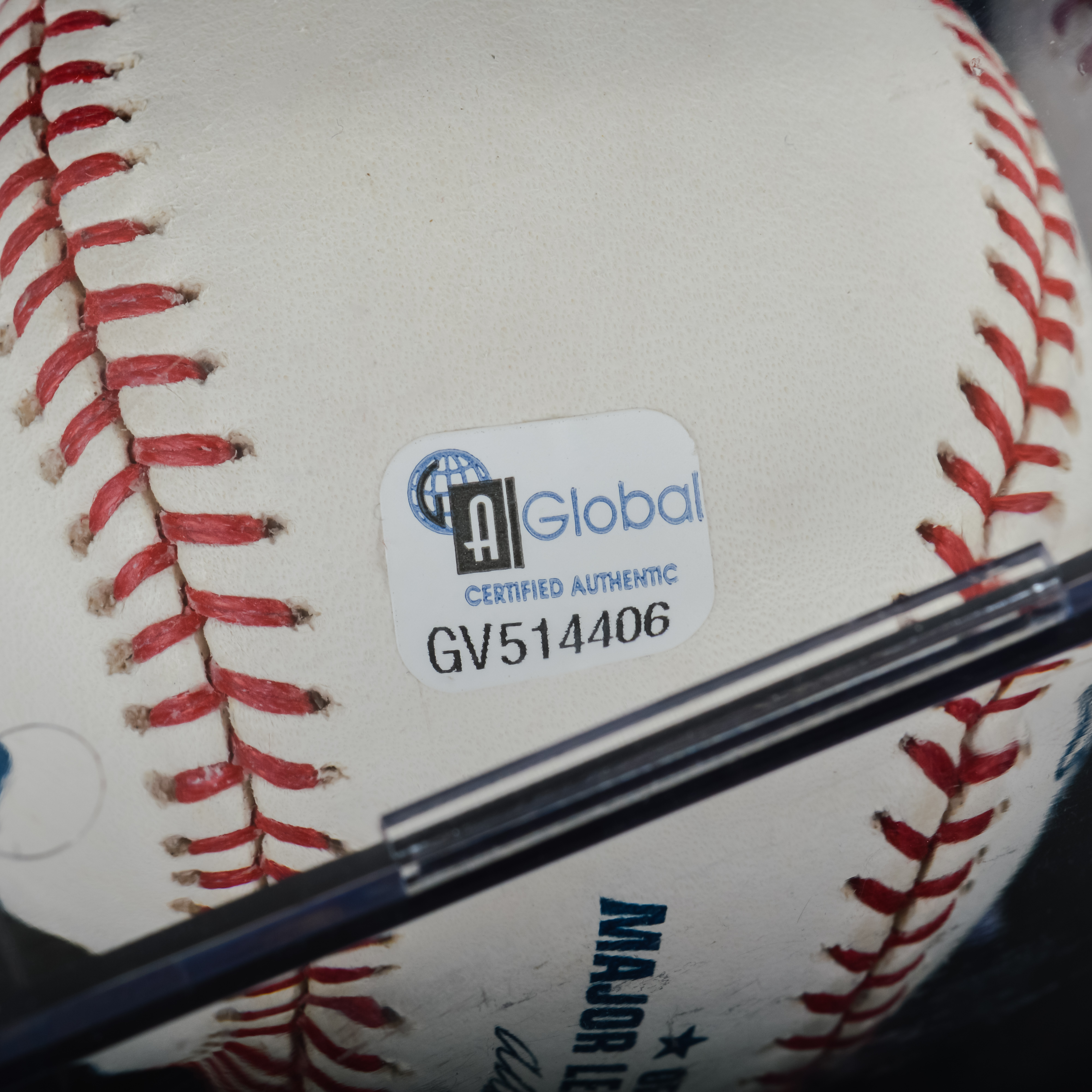 Autographed George Steinbrenner Baseball