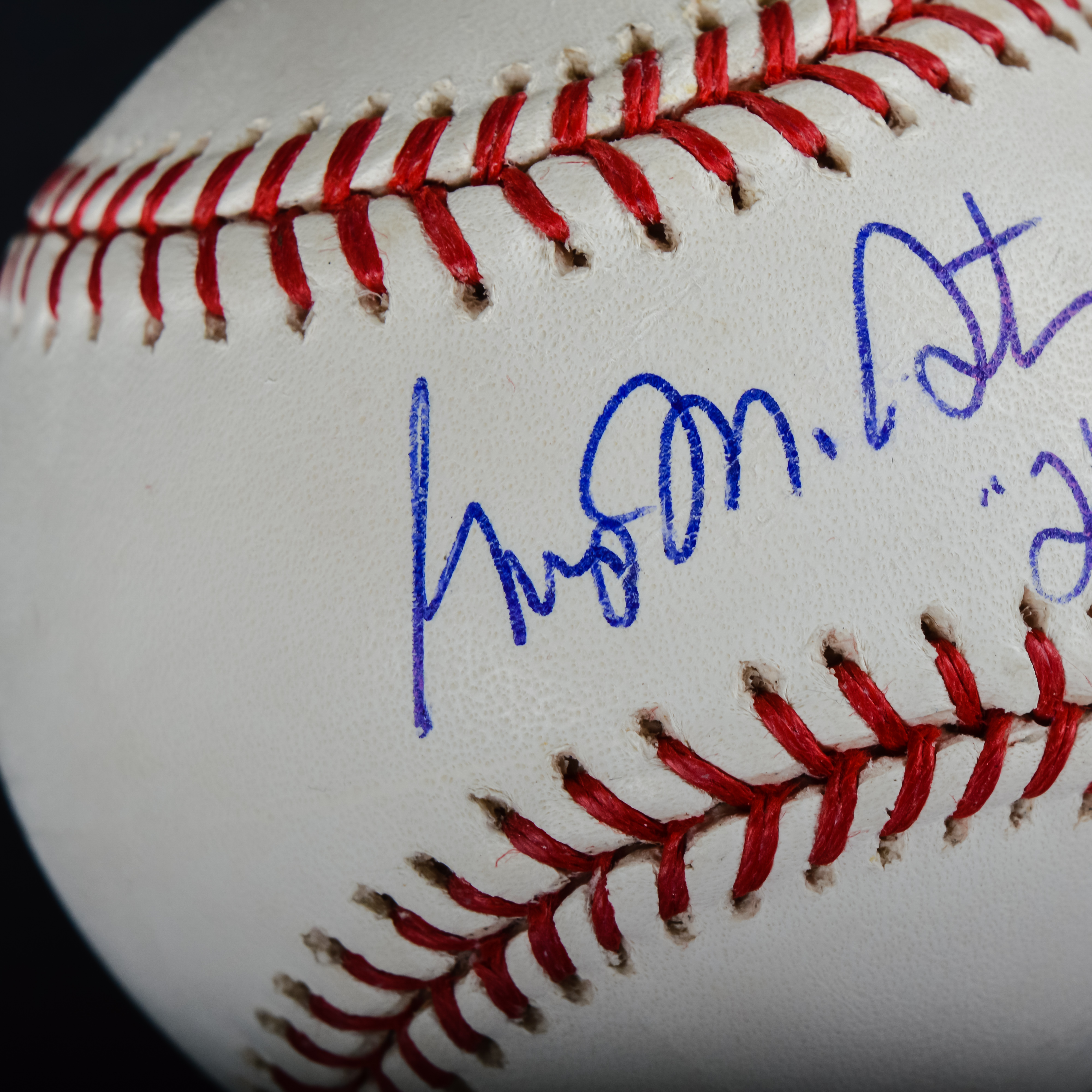 Autographed George Steinbrenner Baseball
