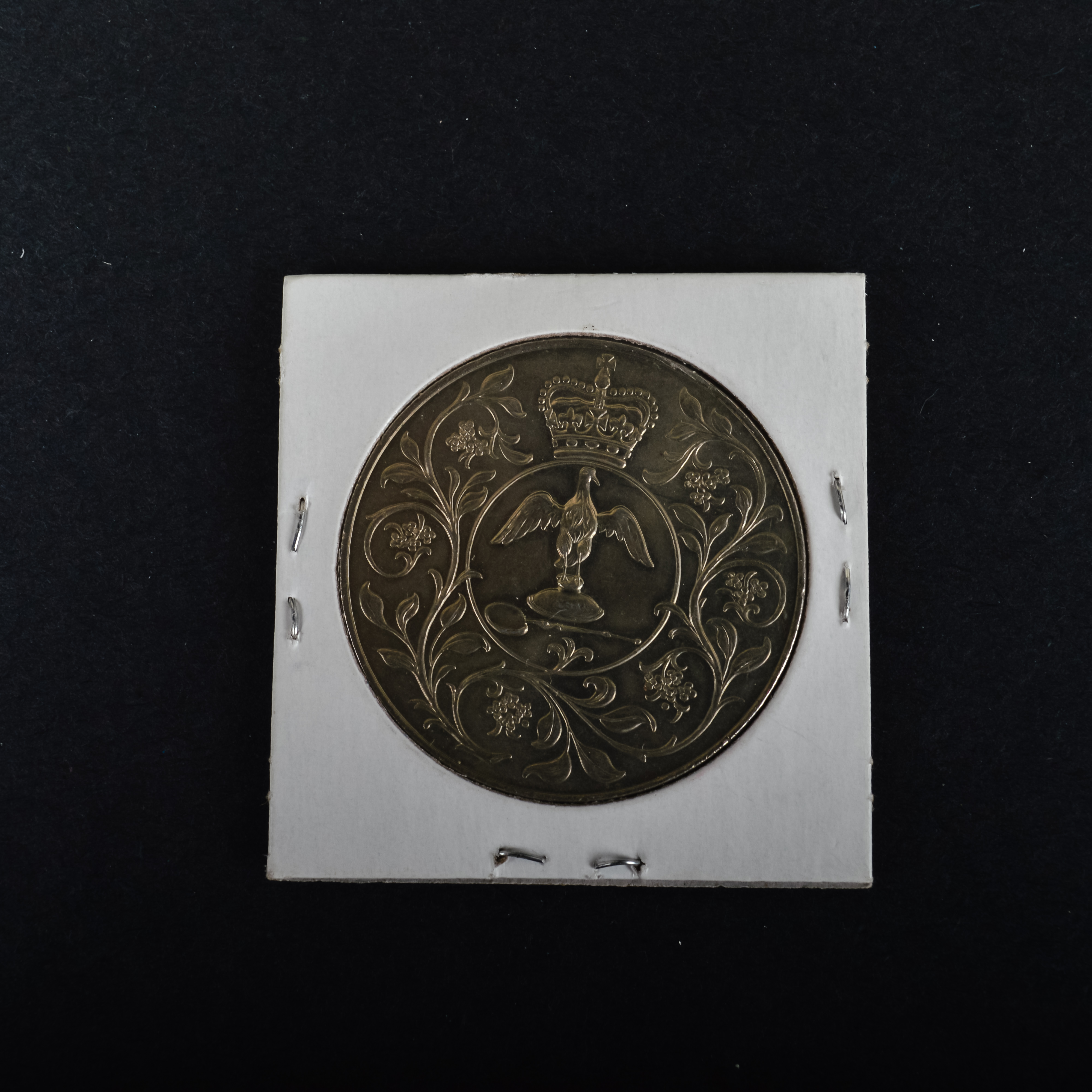 1974 and 1977 Queen Elizabeth II with 1980-81 Isle of Man One Crown Coins