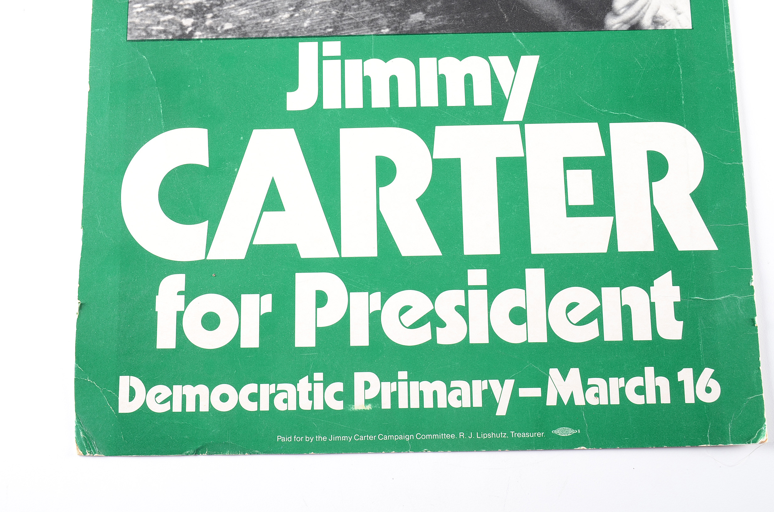 1976 Jimmy Carter Democratic Primary Poster