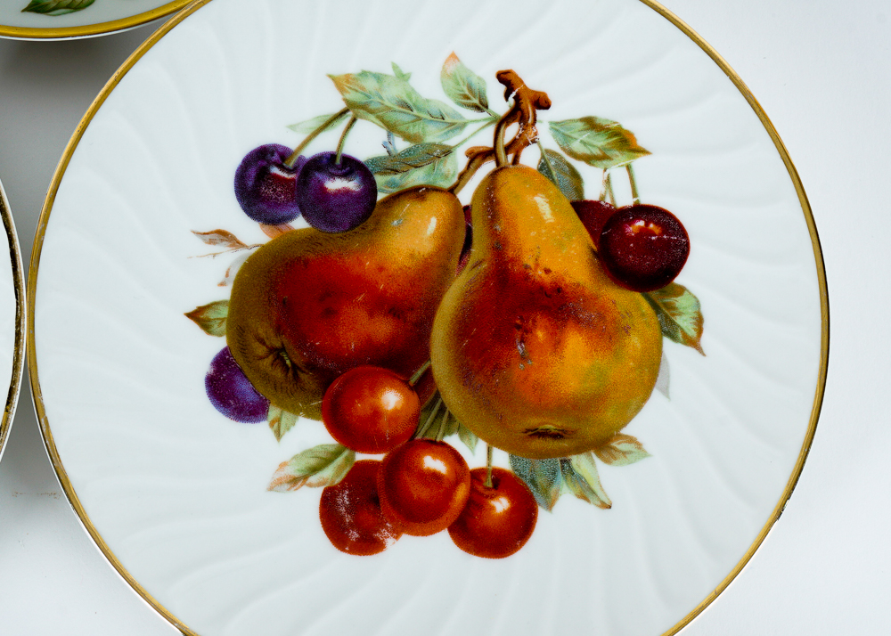 Old Nuremberg Bavarian China Plate Set