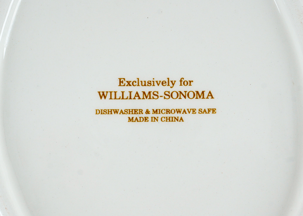 Williams-Sonoma Rabbit Plates